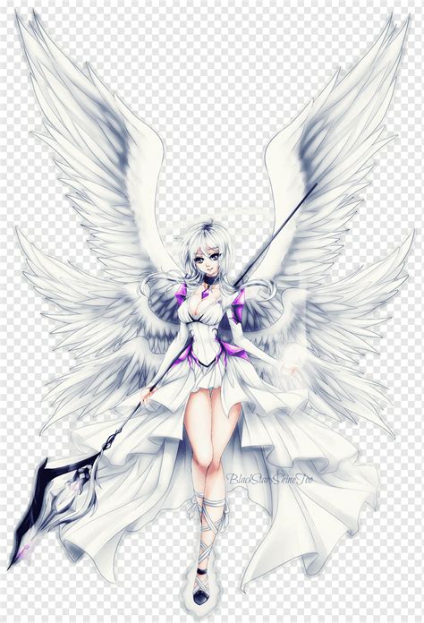 angel drawing anime|anime angel girl drawing.